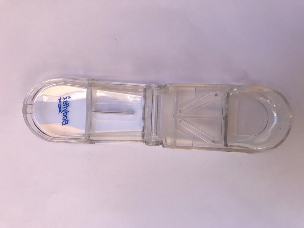 Cortador de Comprimidos Bodyflex Transparente